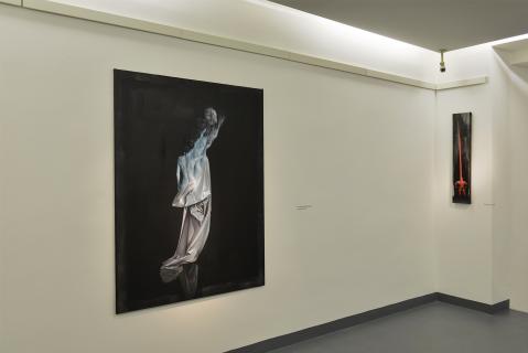 instalation in vltavin gallery, prague 2017