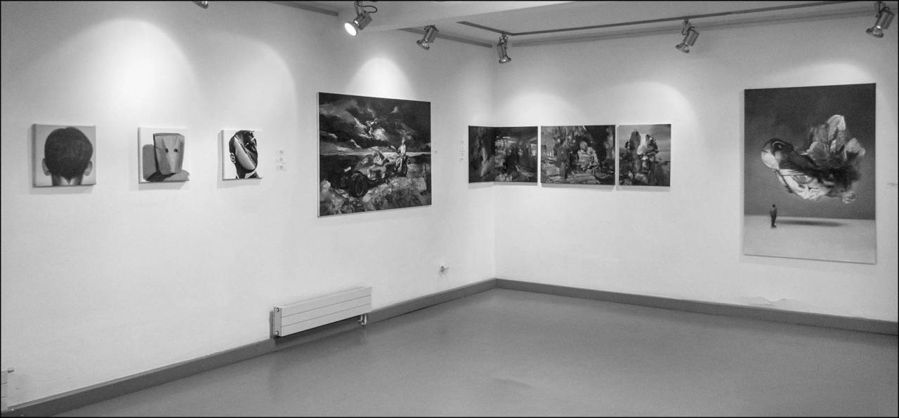 instalation, gallery beseda, ostrava, 2014