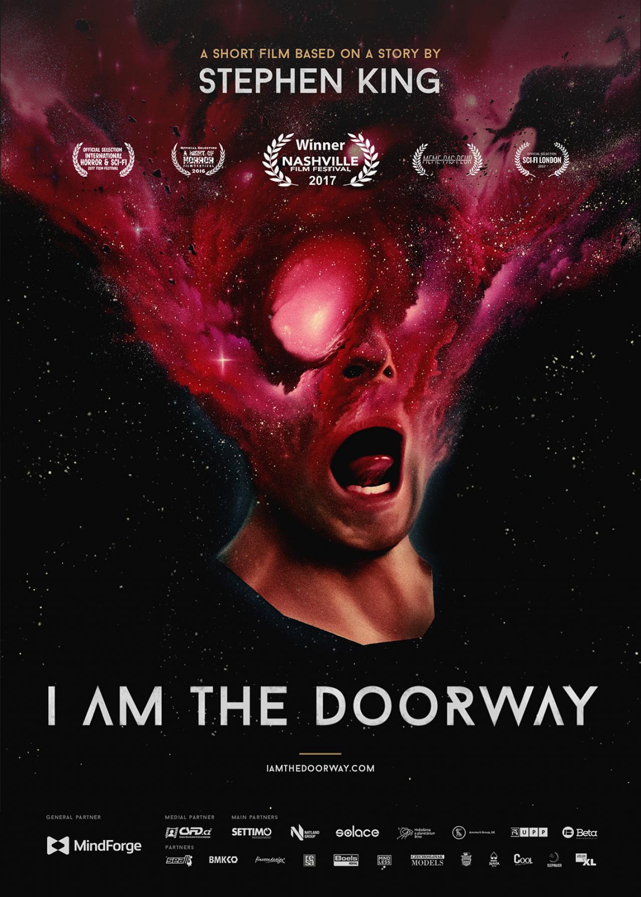 hand painted poster for upcoming movie based on stephen kings novel, private collection