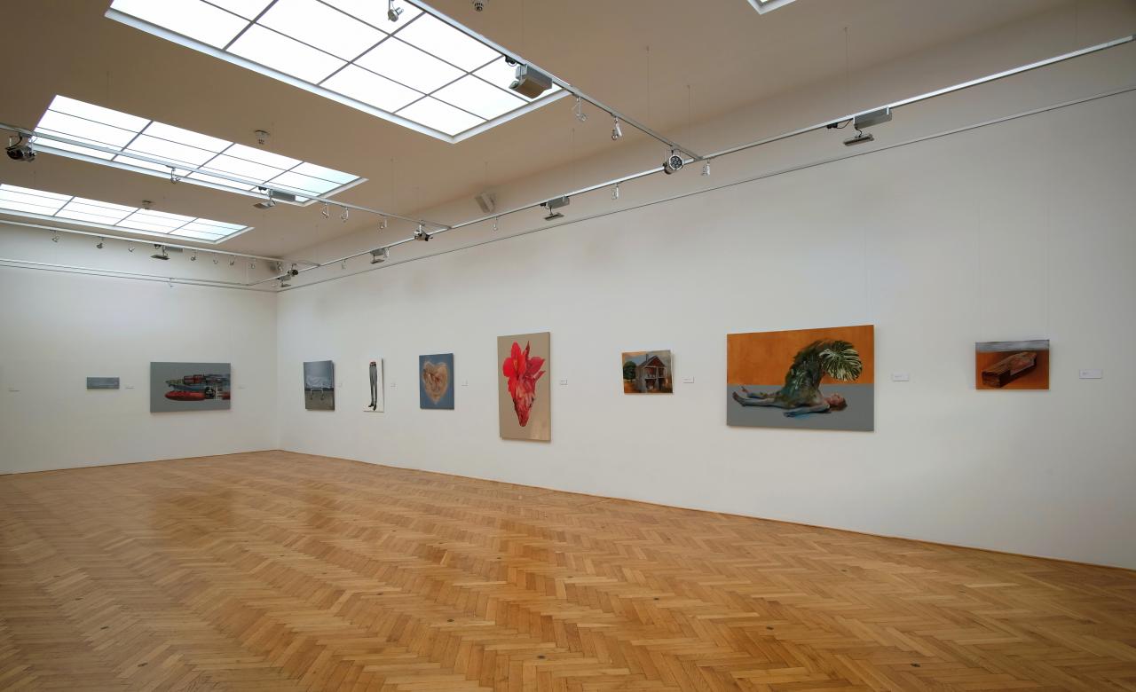 installation in city gallery kolin