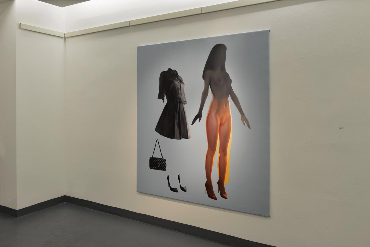 instalation in gallery vltavin, prague 2017