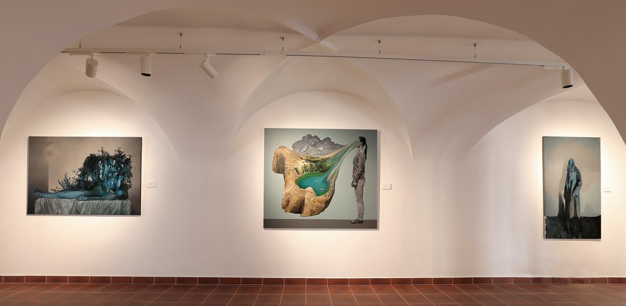 instalation in Aleš South Bohemian Gallery 2