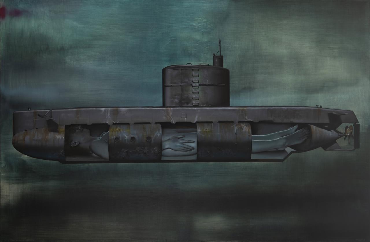in the submarine