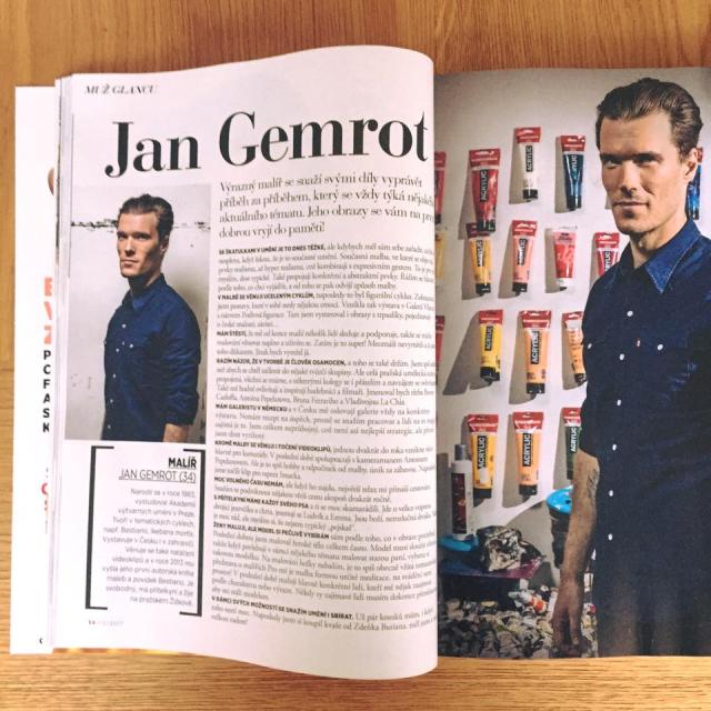 interview for glanc magazine