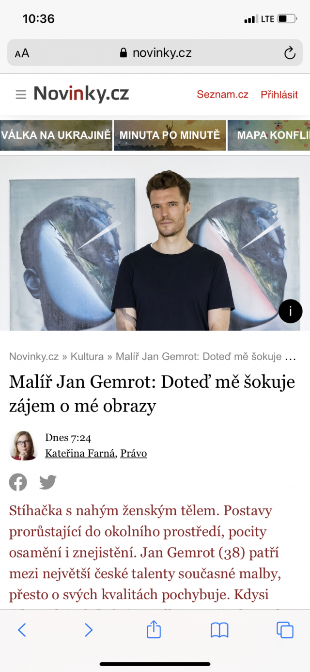 interview novinky.cz, kultura pravo 14,6,2022